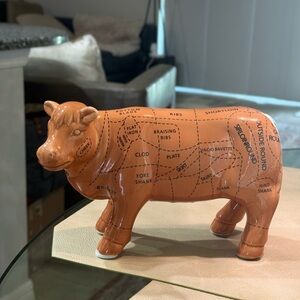 🔴final sale … Farmhouse beef cow butcher cut chart